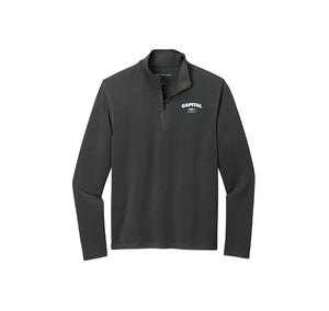 Mens Port Authority Microterry 1/4-Zip Pullover